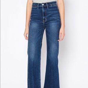 [Tommy Hilfiger] Wide Leg Denim Cropped Gauchos